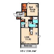 ピエス南烏山の間取り画像
