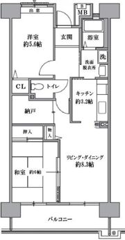 T’s garden清瀬の間取り画像
