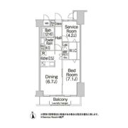 コンフォリア赤羽岩淵の間取り画像