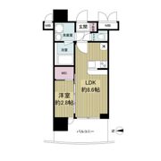 セレニテ中崎町リアンの間取り画像