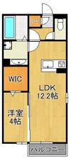 D-ROOM和田町の間取り画像