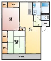 ディアス池田B棟の間取り画像