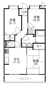 メゾンムラマツIの間取り画像