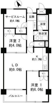 パステル中野の間取り画像