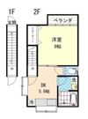 春日町6－18戸建2階部分の間取り画像