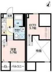 St ZUCCA(エスティーズッカ)の間取り画像