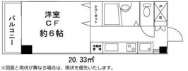 ドミール花小金井の間取り画像