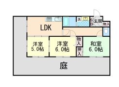 ハイム屋敷本の間取り画像