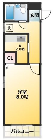 テラス137の間取り画像