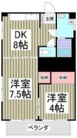 ドレープ新前橋の間取り画像