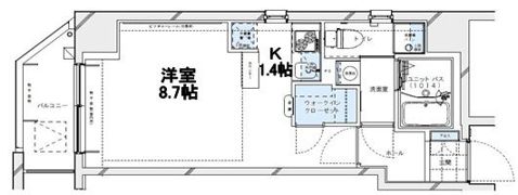 グランリーヴェル横濱南AIRYの間取り画像