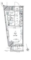 クレイシア三軒茶屋の間取り画像