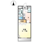 ポンテ アルトの間取り画像