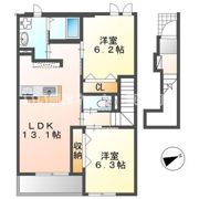 ラフィーネの間取り画像