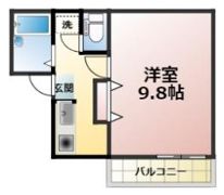 ドミールN竹原の間取り画像