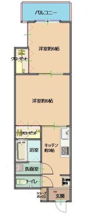 Hamiel九工大前の間取り画像