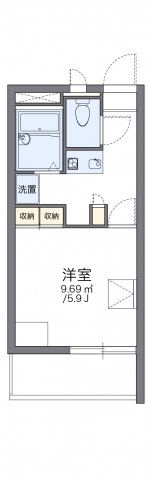 レオパレス天神ノ森の間取り画像