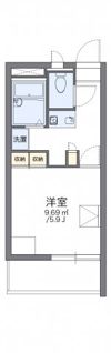 レオパレス天神ノ森の間取り画像