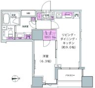 プレジリア東日本橋の間取り画像