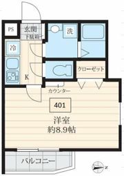 フォセット志村坂上の間取り画像