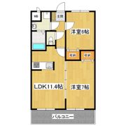 マルイマンションの間取り画像
