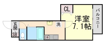 グラーツィア東灘の間取り画像