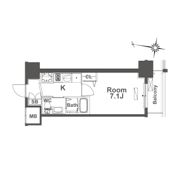 TLRレジデンス本町WESTの間取り画像