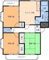 ヴァン・ヴェール久米の間取り画像