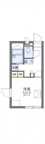 レオパレスエクレールの間取り画像