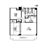 ジュネス小田原の間取り画像