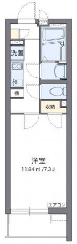 クレイノヴィラ セゾン幕張の間取り画像