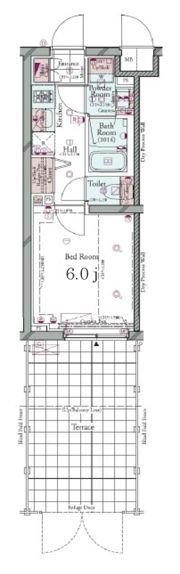 コンシェリア横濱元町 THE RESIDENCEの間取り画像