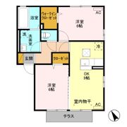 スリーエスの間取り画像