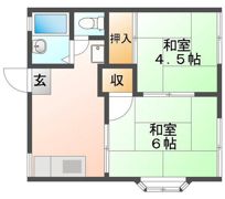 メゾン平野A棟の間取り画像