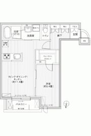 BLESS新中野の間取り画像
