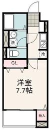 レジみん春日の間取り画像