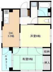 土井マンションの間取り画像