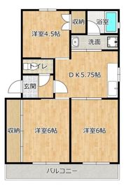 マキマンションの間取り画像