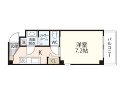 LE DOME白島中町の間取り画像
