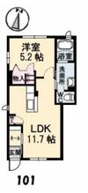グランティワカサの間取り画像