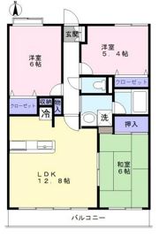 ビューフレア片町の間取り画像
