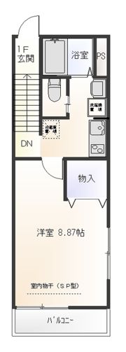 トレジャー北小岩の間取り画像