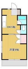 メルベーユIの間取り画像