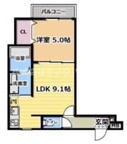 フジパレス城北公園通Ⅵ番館の間取り画像
