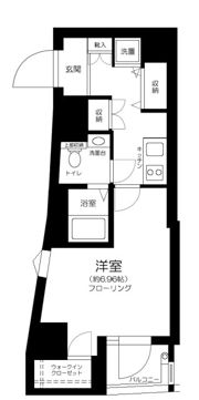 Le-lion牛込柳町の間取り画像