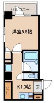 レジディア文京湯島Ⅱの間取り画像