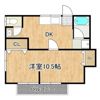 上柏田アパートの間取り画像