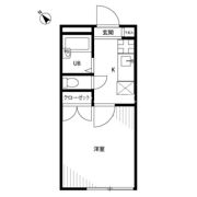 アンプルール ブワ 横須賀中央の間取り画像