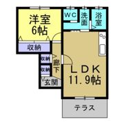 ヨーロピアンシャレー加木屋Ⅱの間取り画像