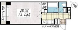 メゾン・ド・ヴィレ日本橋中洲の間取り画像